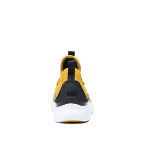 Supra Mens FACTOR Golden/Black/white Trainers | CA-42994